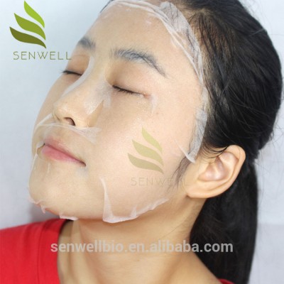 Disposable 100% Natural Silk Facial Face Korean Sheet Mask oem